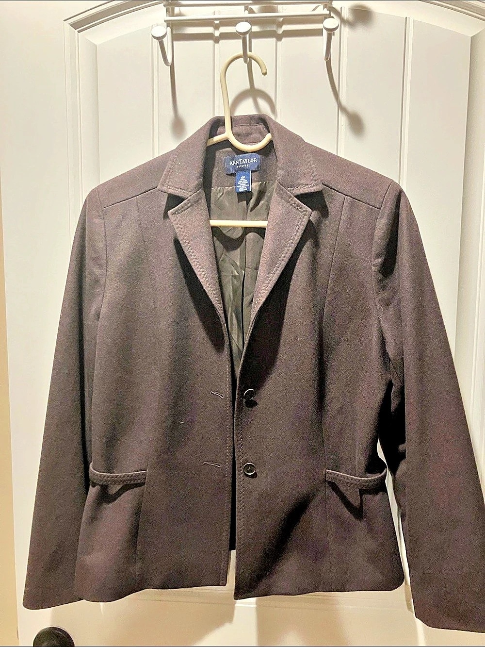 Ann Taylor Petite Blazer in Brown Size 10P